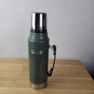 Vintage Stanley Green 1.1 Qt Thermos Vacuum Bottle Jug Classic Outdoor‎ Camping